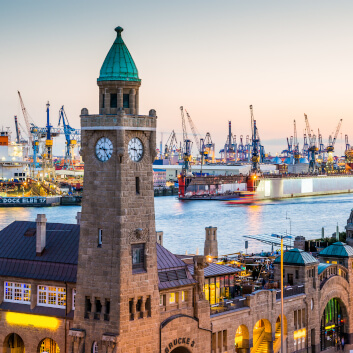 Hafen in Hamburg