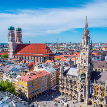 Panoramasicht auf München